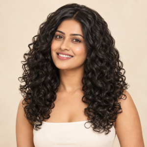 PIVELA Curly 18 inch wig – defined springy curls